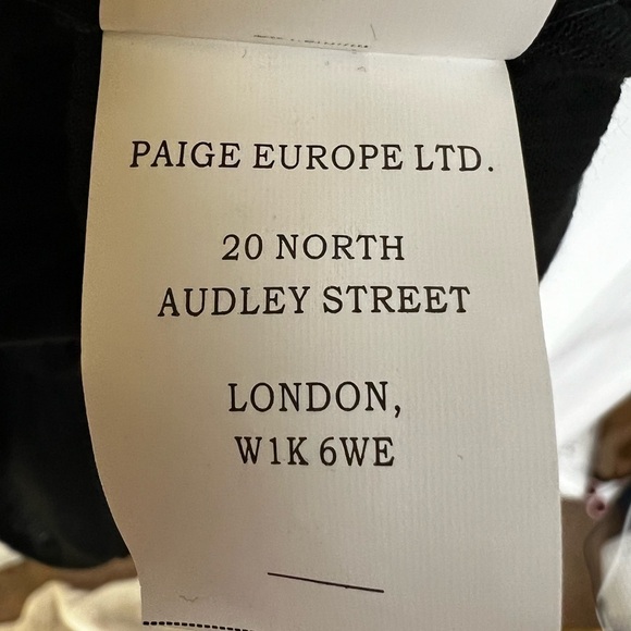 Paige Odelise Clip Dot V-Neck Long Sleeve Black Dress - Size Medium, NWT - Picture 15 of 16